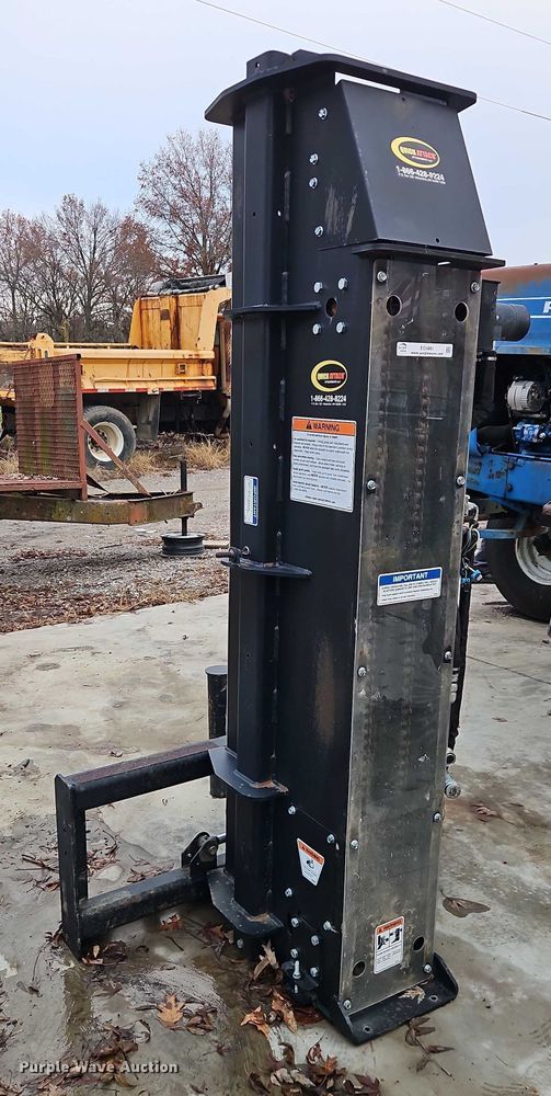 image for item EO4861 Quick Attach skid steer post driver