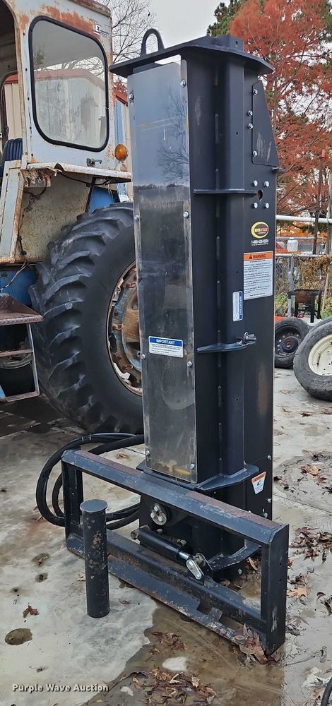 image for item EO4861 Quick Attach skid steer post driver