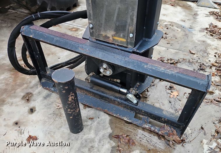 image for item EO4861 Quick Attach skid steer post driver