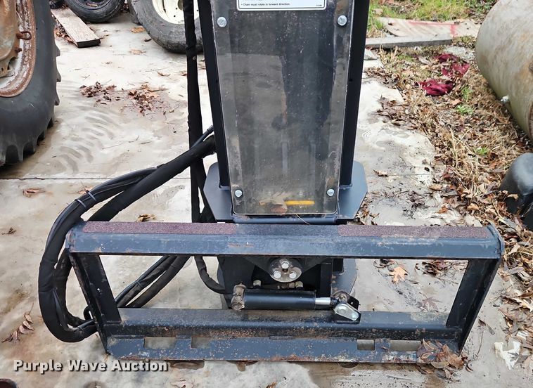 image for item EO4861 Quick Attach skid steer post driver