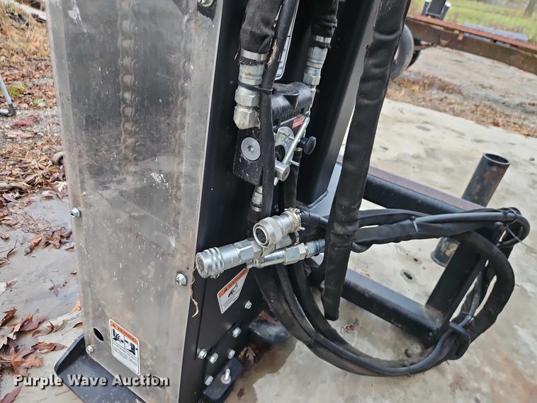 image for item EO4861 Quick Attach skid steer post driver