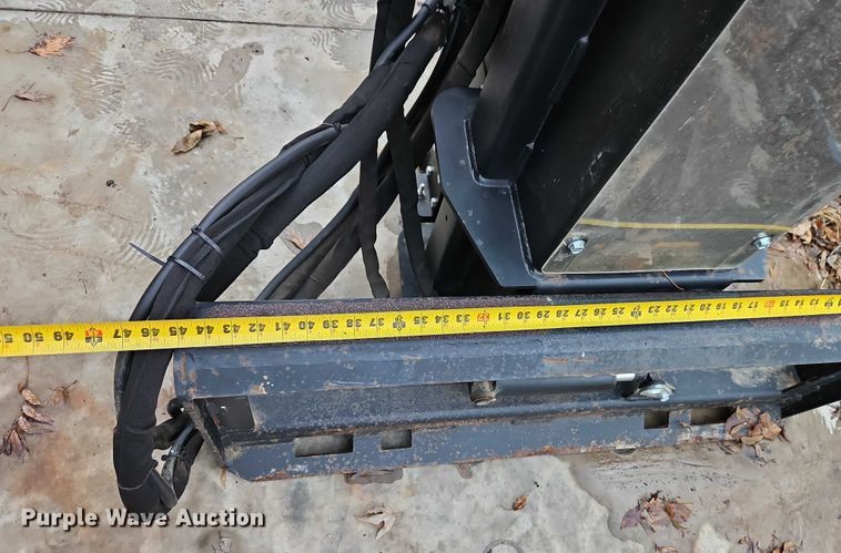 image for item EO4861 Quick Attach skid steer post driver