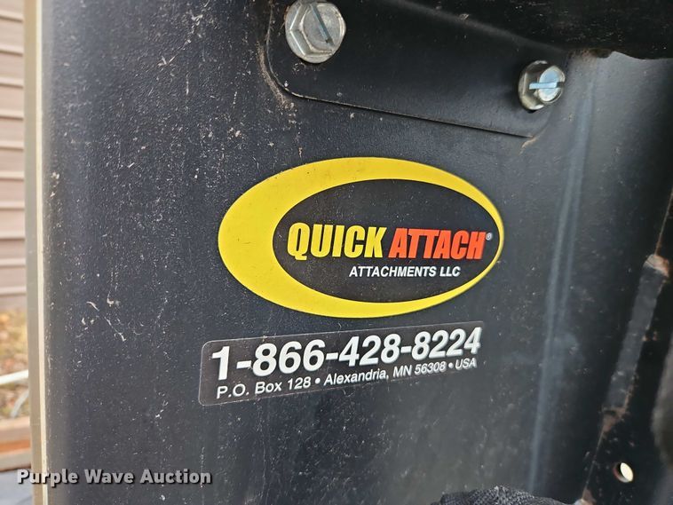 image for item EO4861 Quick Attach skid steer post driver