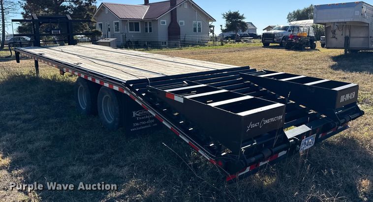 image for item EP0875 2019 Kaufman equipment trailer