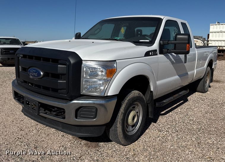 image for item EP0907 2015 Ford F250 SuperCab pickup truck