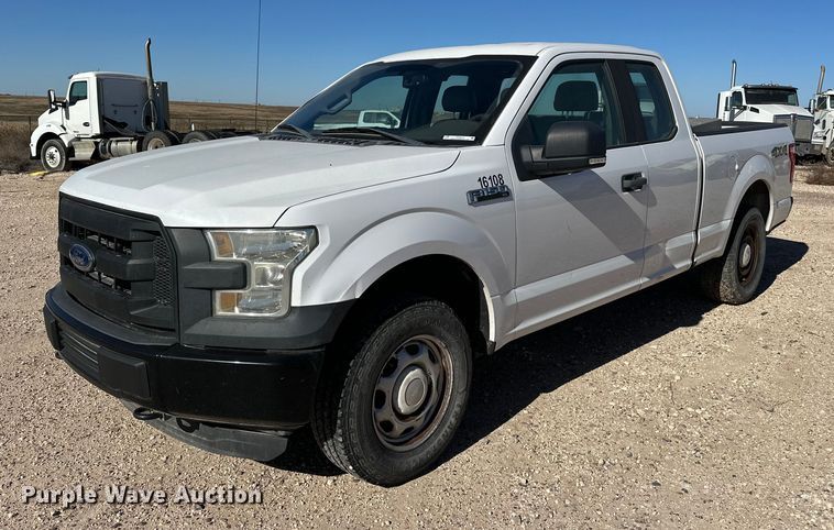 image for item EP0914 2016 Ford F150 SuperCab pickup truck