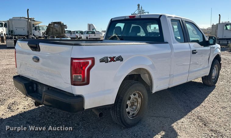 image for item EP0915 2017 Ford F150 SuperCab pickup truck