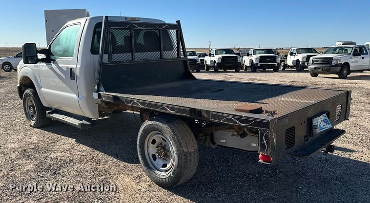 image for item EP0917 2014 Ford F250 flatbed pickup truck