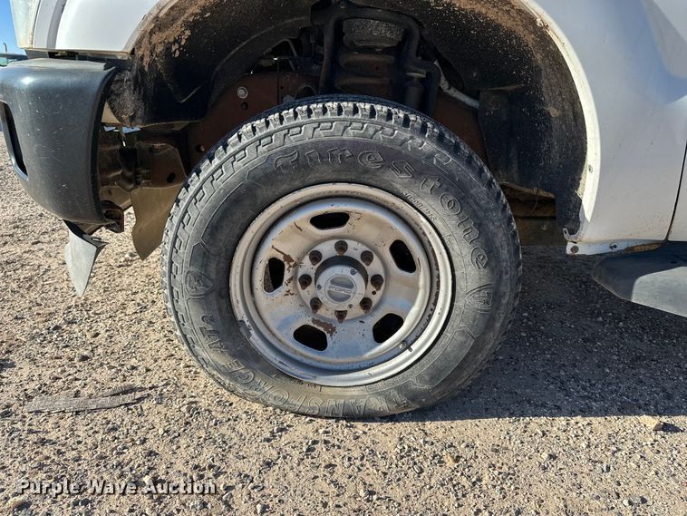 image for item EP0917 2014 Ford F250 flatbed pickup truck