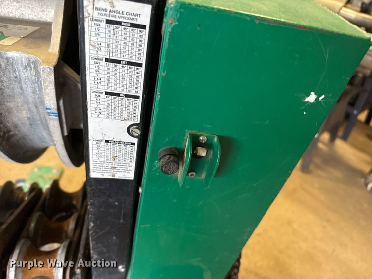 image for item EP0975 Greenlee pipe bender