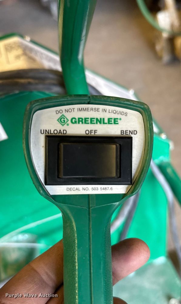 image for item EP0980 Greenlee 555 pipe bender