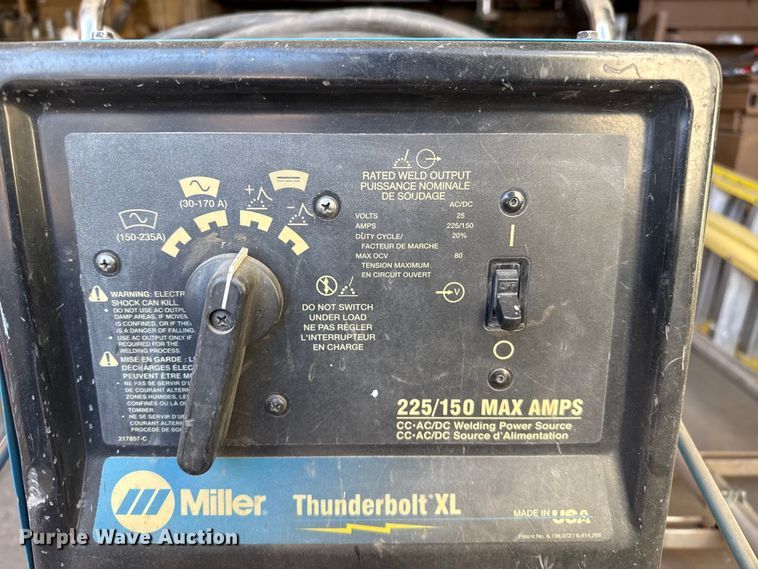 image for item EP2533 Miller Thunderbolt XL welder