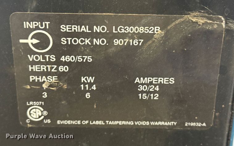 image for item EP2534 Miller Millermatic 350 welder