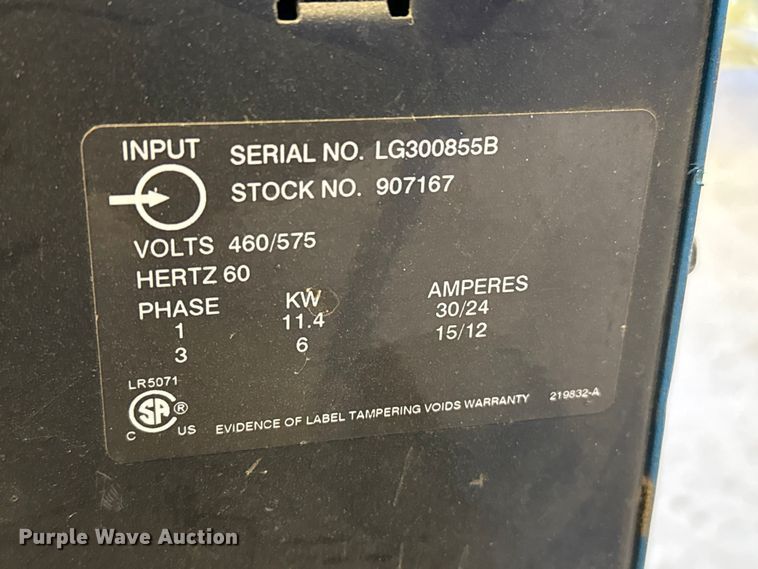 image for item EP2535 Miller Millermatic 350 welder