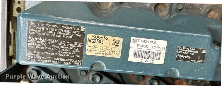 image for item EP2575 2019 Yale GLP050VXNKAE084 forklift