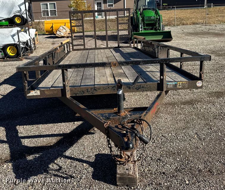 image for item ER0244 2021 Trailerman HT8218TUT utility trailer
