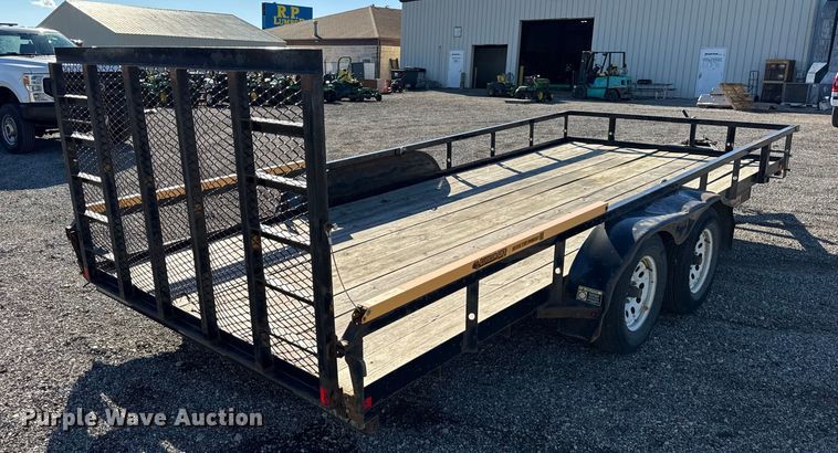 image for item ER0244 2021 Trailerman HT8218TUT utility trailer