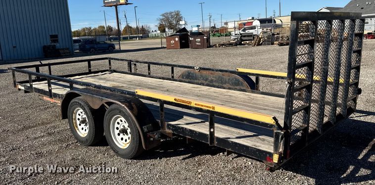 image for item ER0244 2021 Trailerman HT8218TUT utility trailer