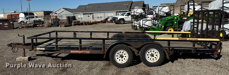image for item ER0244 2021 Trailerman HT8218TUT utility trailer