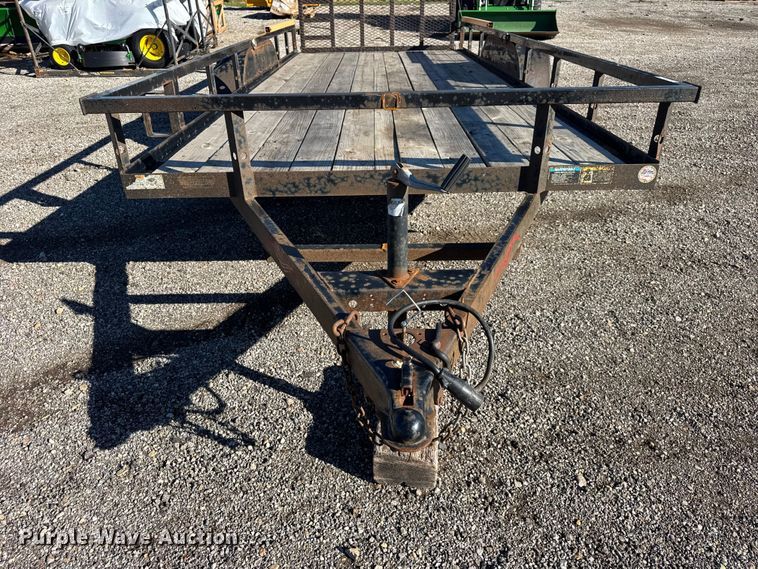 image for item ER0244 2021 Trailerman HT8218TUT utility trailer