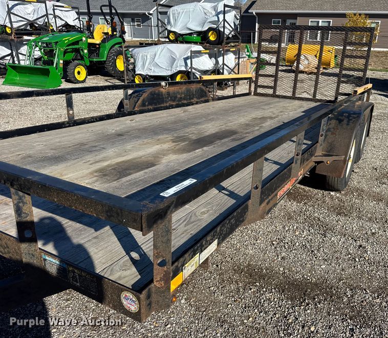 image for item ER0244 2021 Trailerman HT8218TUT utility trailer