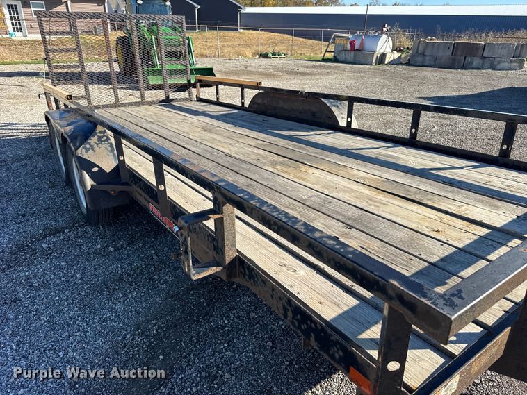 image for item ER0244 2021 Trailerman HT8218TUT utility trailer