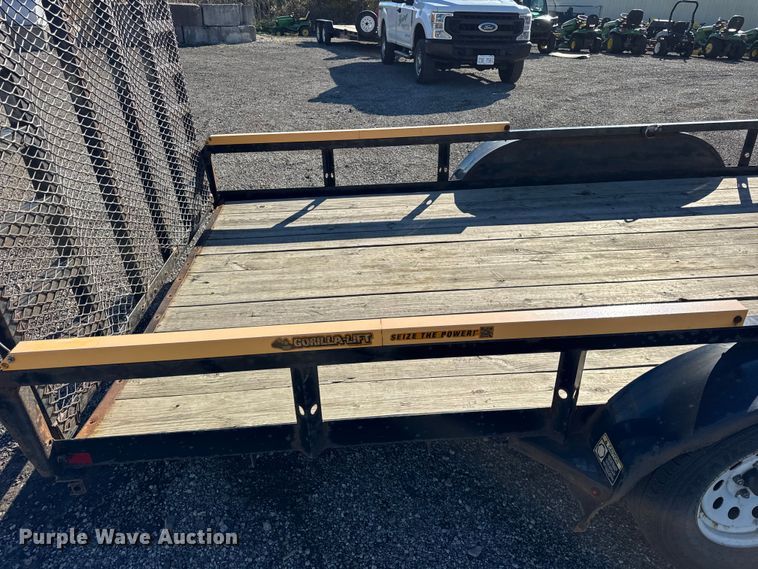 image for item ER0244 2021 Trailerman HT8218TUT utility trailer