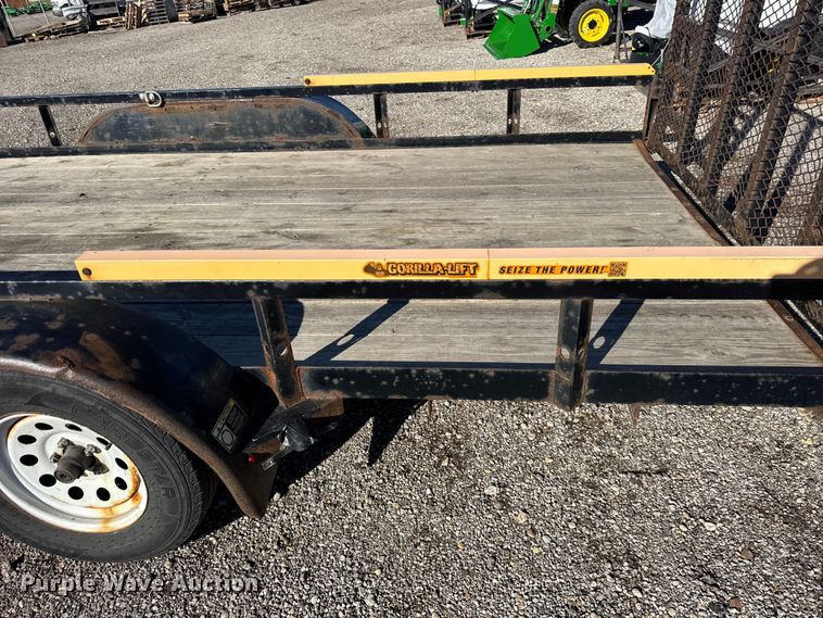 image for item ER0244 2021 Trailerman HT8218TUT utility trailer