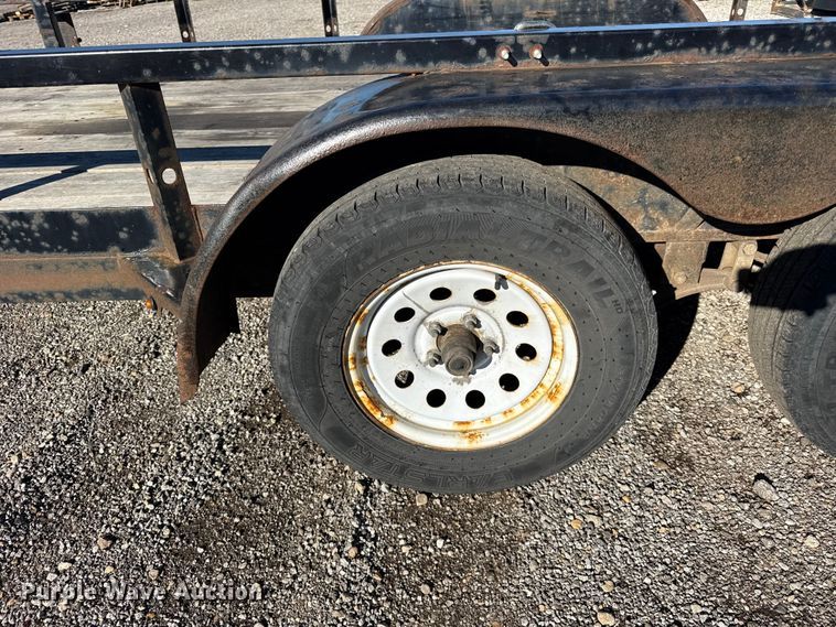 image for item ER0244 2021 Trailerman HT8218TUT utility trailer