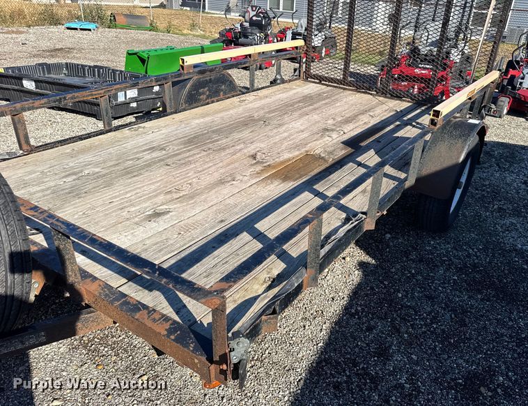 image for item ER0245 2011 Liberty PU3K6.5x12 utility trailer