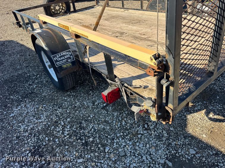 image for item ER0245 2011 Liberty PU3K6.5x12 utility trailer