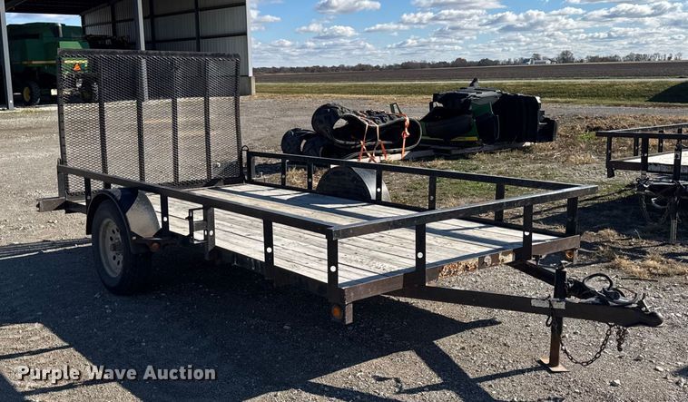 image for item ER0248 2015 Trailerman utility trailer
