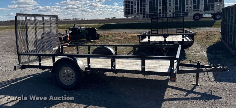 image for item ER0248 2015 Trailerman utility trailer