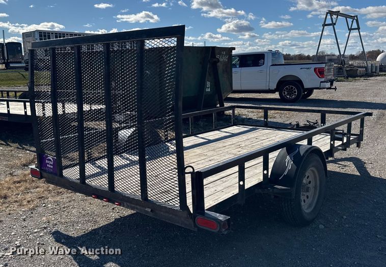 image for item ER0248 2015 Trailerman utility trailer