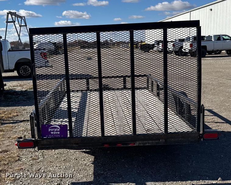 image for item ER0248 2015 Trailerman utility trailer