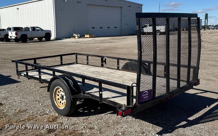 image for item ER0248 2015 Trailerman utility trailer