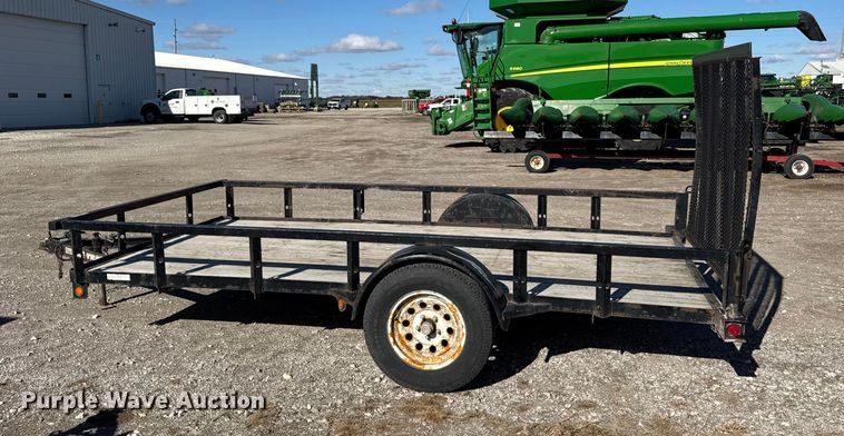 image for item ER0248 2015 Trailerman utility trailer