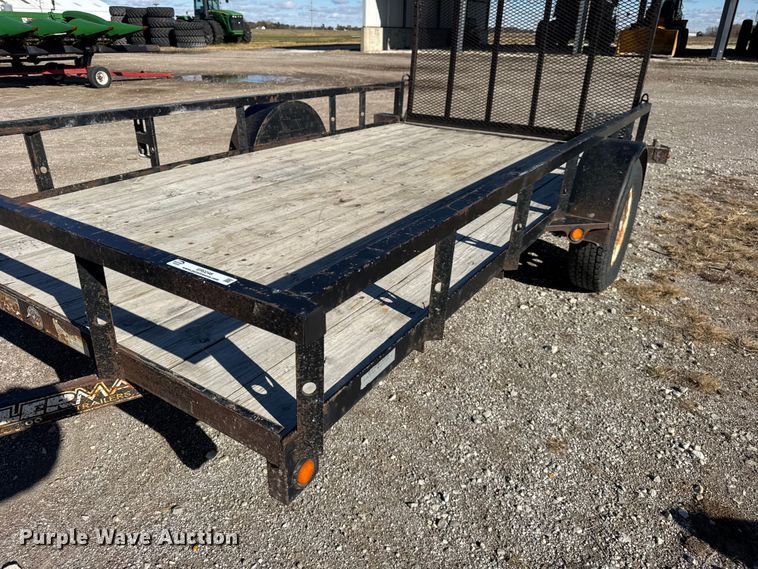 image for item ER0248 2015 Trailerman utility trailer