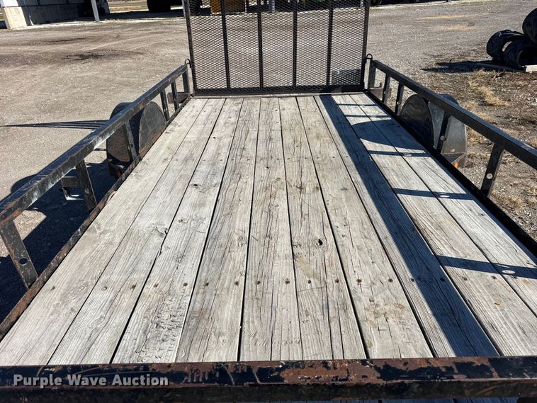 image for item ER0248 2015 Trailerman utility trailer