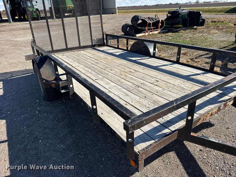 image for item ER0248 2015 Trailerman utility trailer