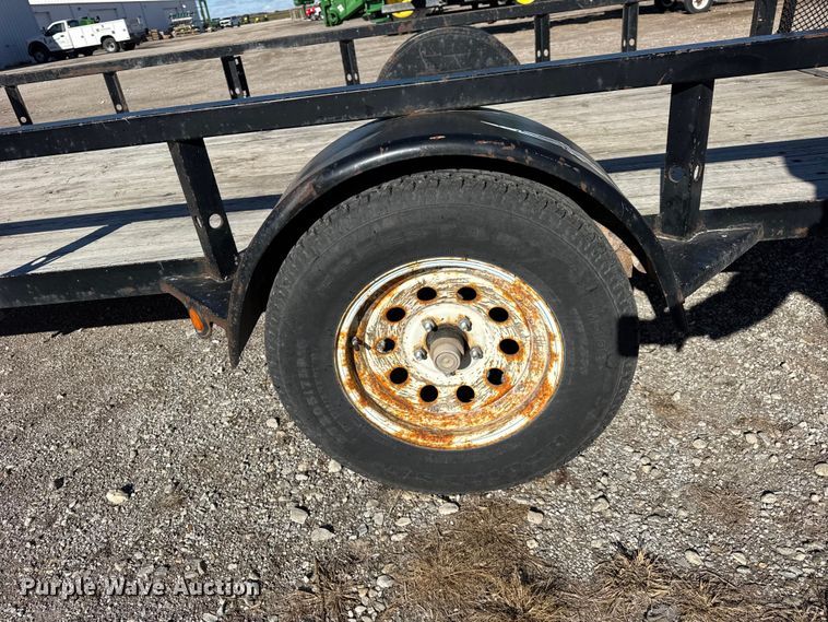 image for item ER0248 2015 Trailerman utility trailer