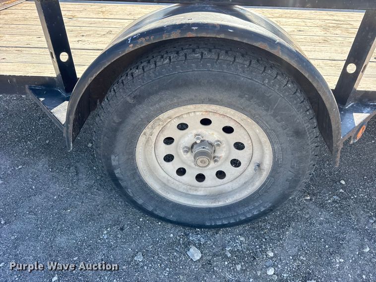 image for item ER0248 2015 Trailerman utility trailer