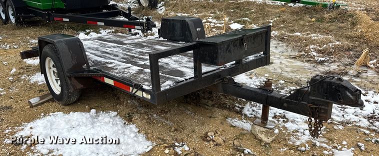 image for item ER0249 1994 Richardson tilt deck utility trailer