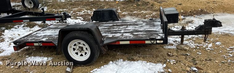 image for item ER0249 1994 Richardson tilt deck utility trailer