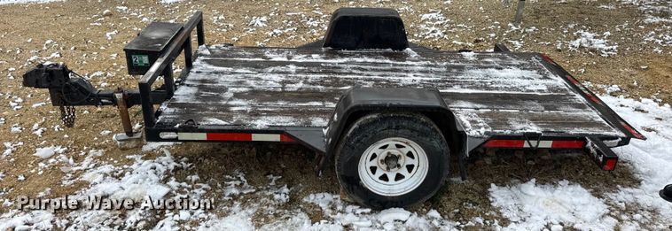 image for item ER0249 1994 Richardson tilt deck utility trailer
