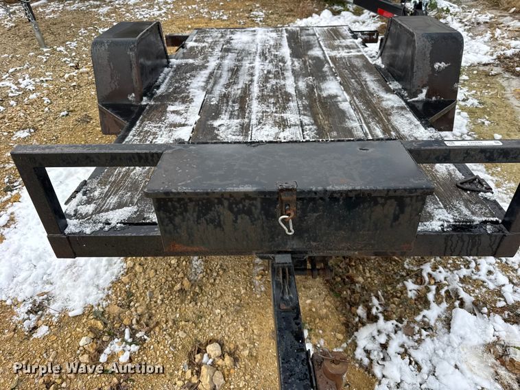 image for item ER0249 1994 Richardson tilt deck utility trailer