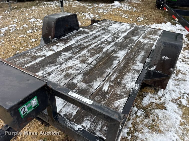 image for item ER0249 1994 Richardson tilt deck utility trailer