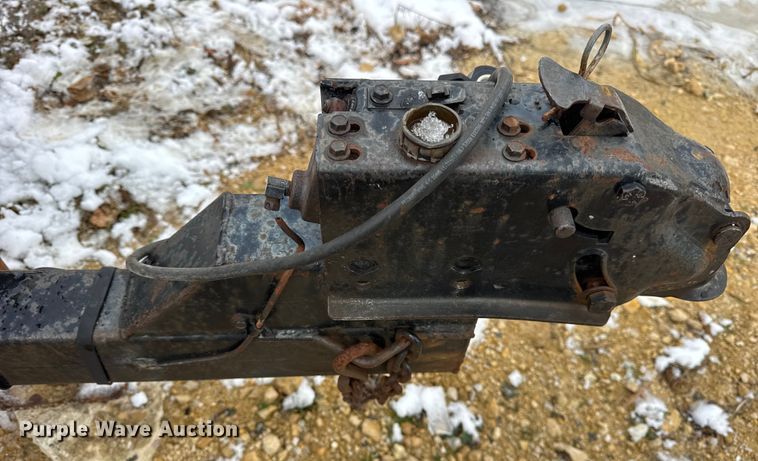 image for item ER0249 1994 Richardson tilt deck utility trailer