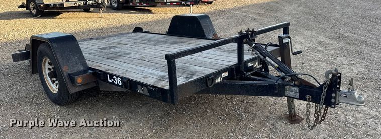 image for item ER0252 2015 B-B TRAILER tilt deck equipment trailer