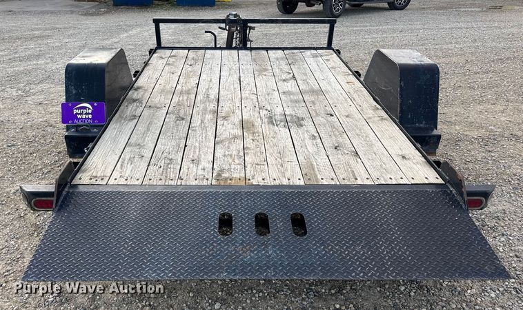 image for item ER0252 2015 B-B TRAILER tilt deck equipment trailer